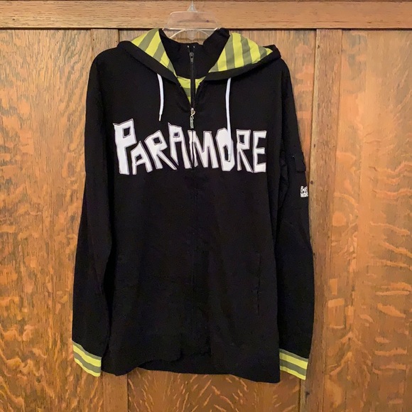 paramore zip up hoodie